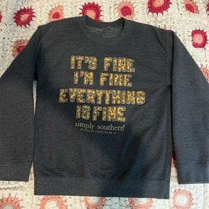 Simply southern sweater